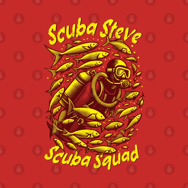 Scuba Steve Scuba Squad by Trendsdk