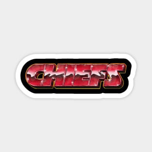 Kansas City Chiefs retro style Magnet