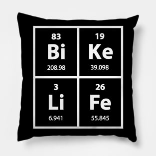 BIKE LIFE Periodic Table Elements Pillow