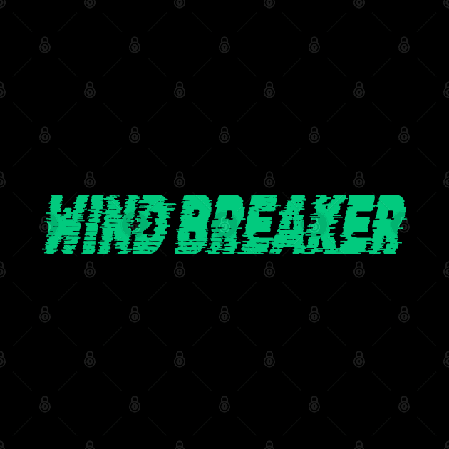 Wind Breaker Anime Title Typography Inspired WB-1 by Animangapoi