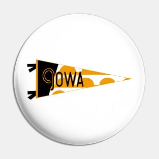 Iowa Pennant Pin