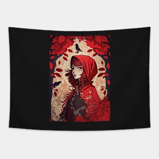 Fairytale Heroine : Red Riding Hood Tapestry