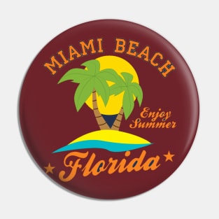 Miami beach Pin