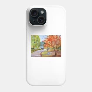 A Walk in the Park Phone Case