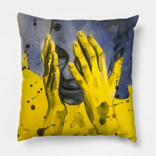 The pain of Ukraine Pillow