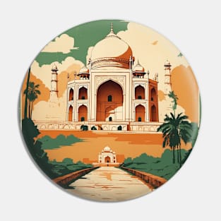 Kota India Vintage Tourism Travel Pin