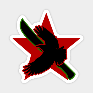 CROW - Star Machete Logo Magnet