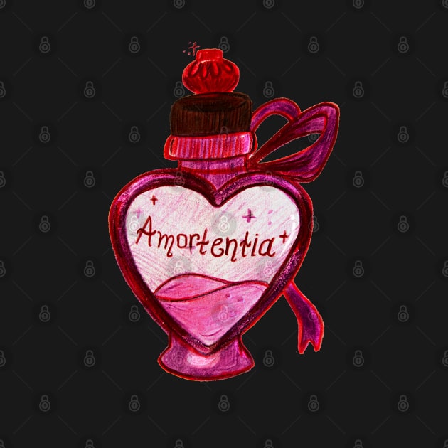 Amortentia the most powerful love potion by Le petit fennec