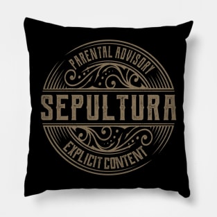 Sepultura Vintage Ornament Pillow