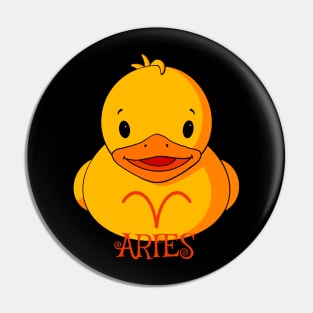 Aries Rubber Duck Pin