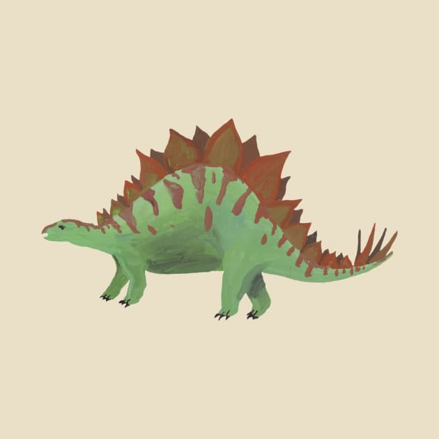 Dinosaur - Stegosaurus by Das Brooklyn