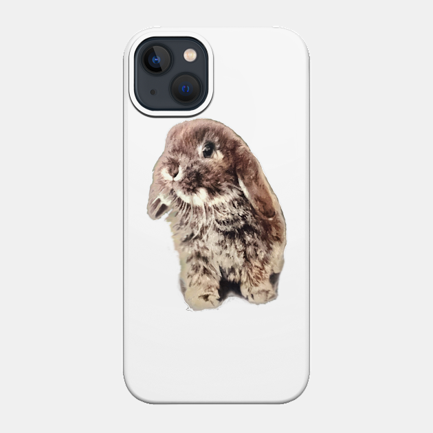 Who can resist a baby bunny? - Bunny - Phone Case