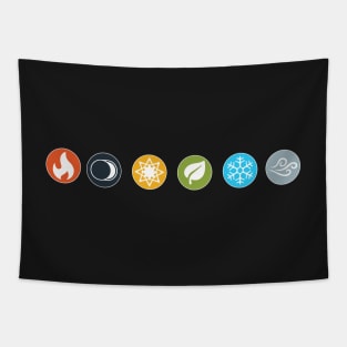 Gloomhaven Element Symbols Board Game Graphic - Tabletop Gaming Tapestry