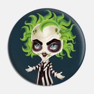 Beetlejuice Pin