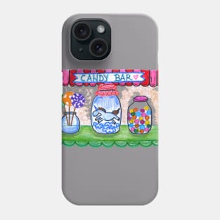 candy unicorn colorful art kids Phone Case