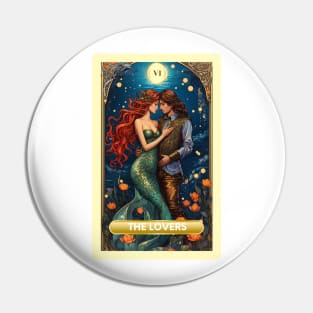 The Lovers From the Light Mermaid Tarot Deck. Pin