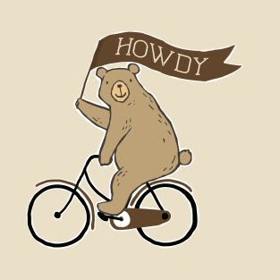 Your Friendly Neighborhood Bicycling Bear T-Shirt