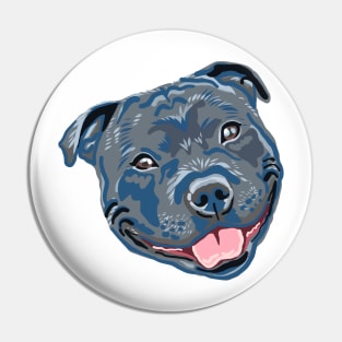 Staffy Pin