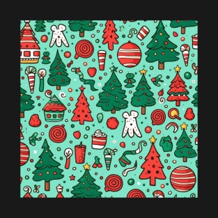 Christmas pattern T-Shirt