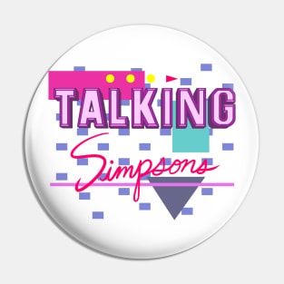 Eye On Talking Simpsons Pin