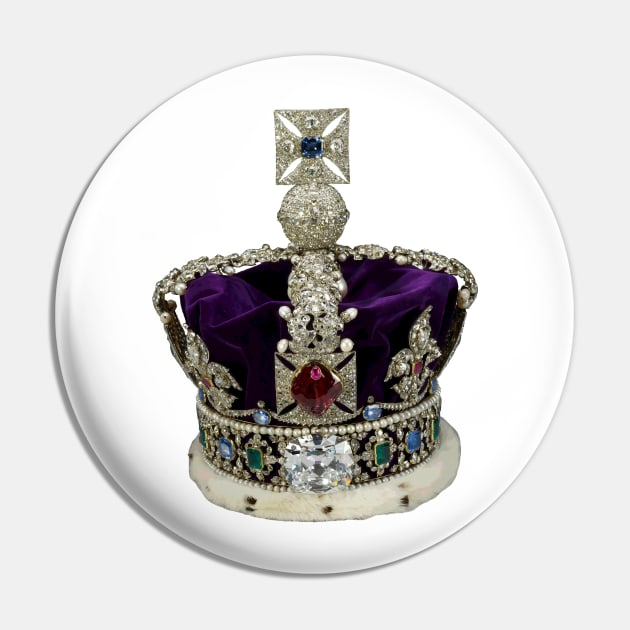 Imperial State Crown Pin by byb
