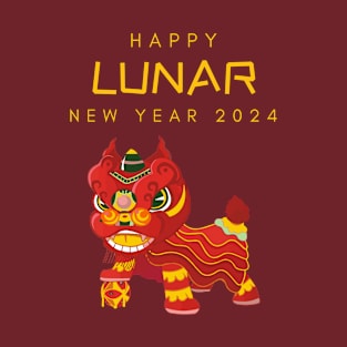 Lunar New Year 2024 The Year Of Dragon 2024 Men Women Kids T-Shirt