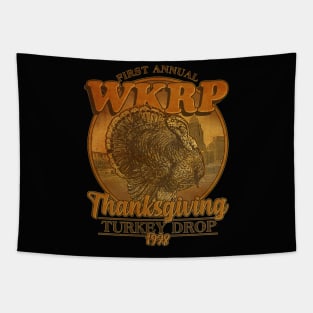 Vintage WKRP Turkey Drop Tapestry