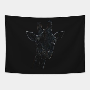 giraffe, colored giraffe Tapestry