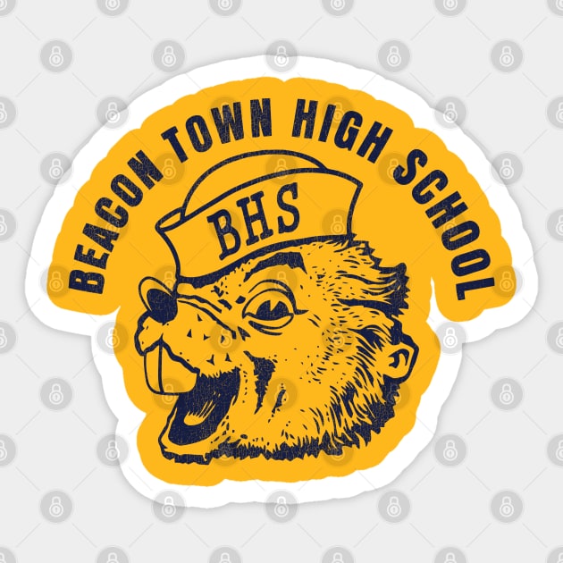 Beacon Hills High School Sticker Photographic Print for Sale by