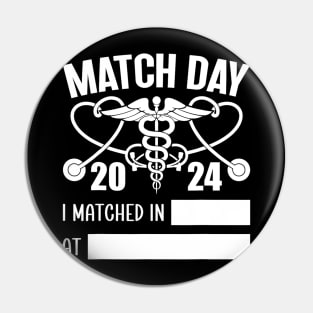 Match Day 2024 Future Doctor Physician Residency Fill In Pin