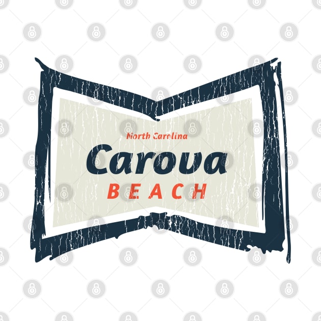 Carova, NC Summertime Vacationing Bowtie Sign by Contentarama