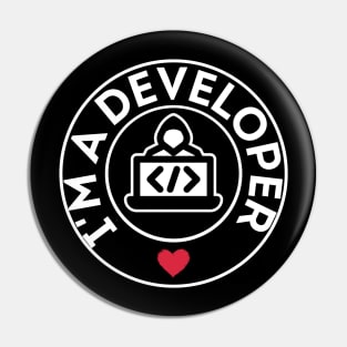 I am a developer Pin