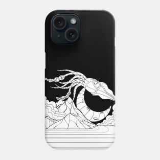 Giant sky squid Phone Case