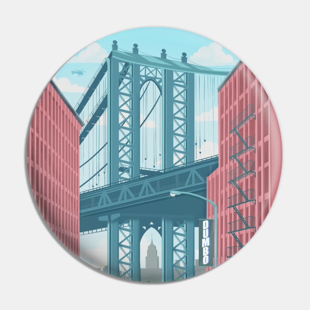 Dumbo, New York Pin by Petras