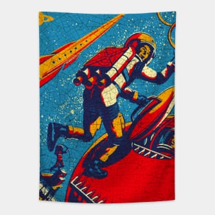 Trouble in Space Tapestry