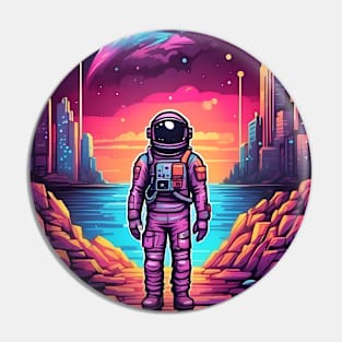 astronaut with style Pin