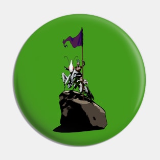 Mantis Rider Pin