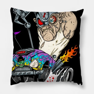 Mean Machine Angel Pillow