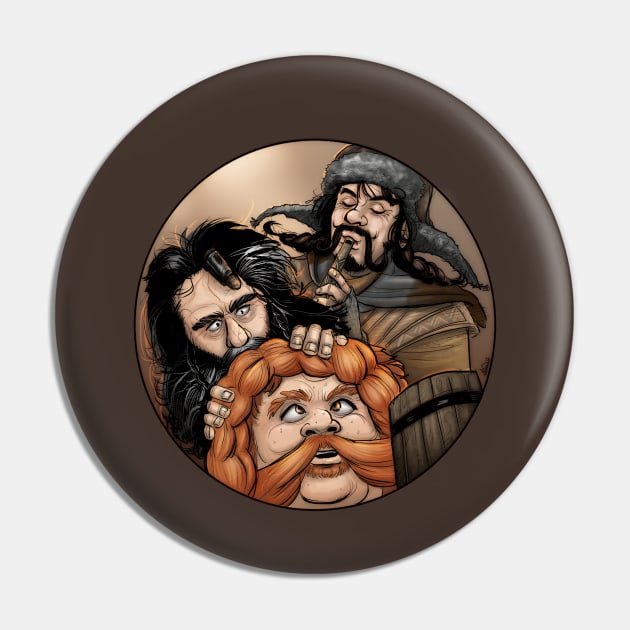 Bifur Bofur Bombur Pin by Ammosart