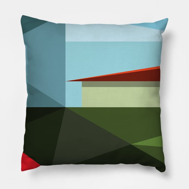 Geometric design pattern Pillow by NAVODAR