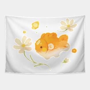 Flower Fish Tapestry