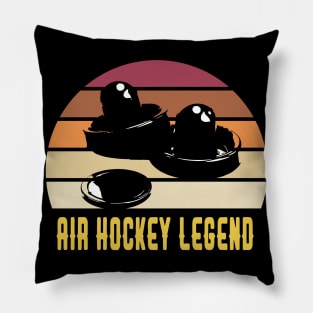 Air Hockey Legend Pillow