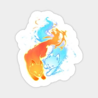 Fire and Ice Magnet