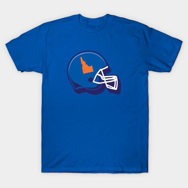 Discover Boise, Idaho Football Helmet - Boise Football - T-Shirt