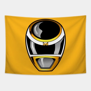 Yellow space helmet Tapestry