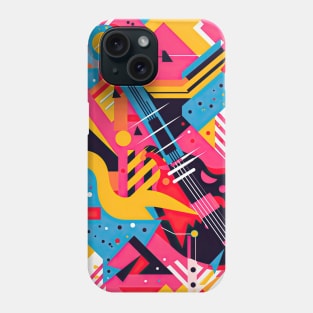 Memphis Design Rockabilly Abstract Phone Case