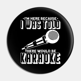 Paraoke Party Singing Pin