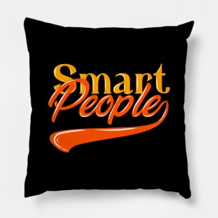 Smart people Pillow