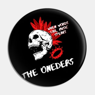 the oneders punk Pin