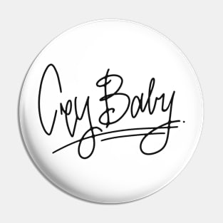 Crybaby font only Pin